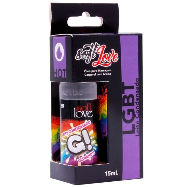 Gel Comestível Hot 15mL - Leite Condensado (LGBT)