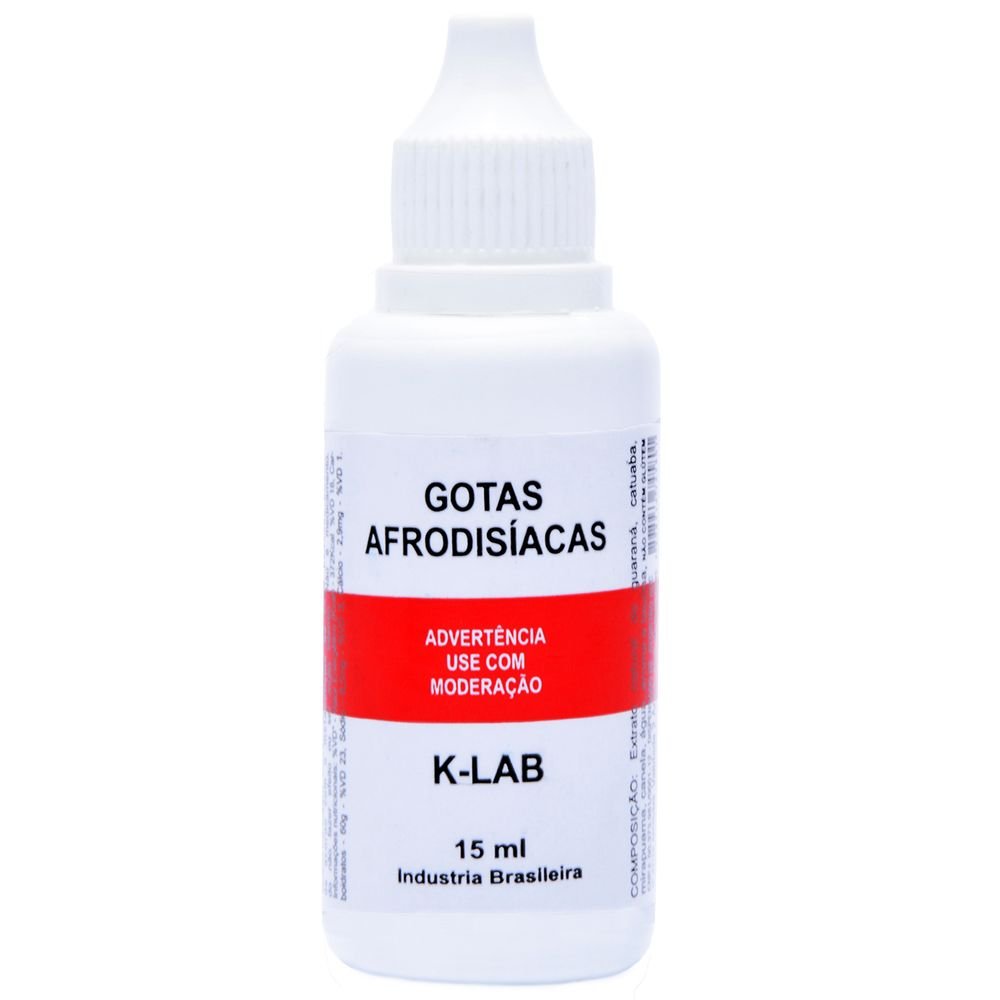 Gotas Afrodisíacas do Amor 15mL - K-Lab