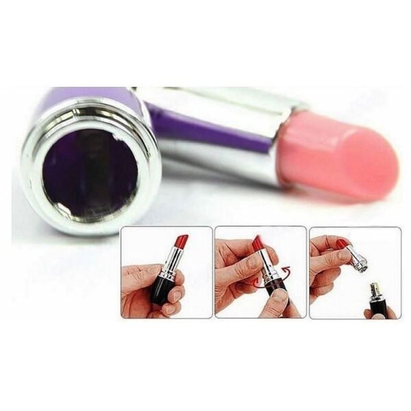 Vibrador Batom Lipstick - Roxo - Imagem 3