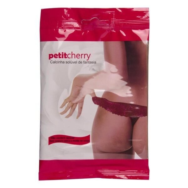 Calcinha Comestível Flow Pack Petit Cherry Menta - Imagem 3