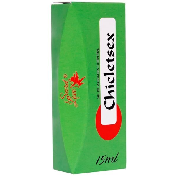 Chicletsex Gel Comestível Refrescante 15mL Menta - Imagem 2
