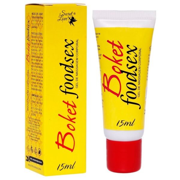 Boket Foodsex Gel de Massagem à Base de Água 15mL