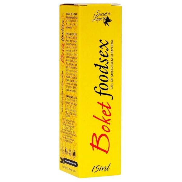 Boket Foodsex Gel de Massagem à Base de Água 15mL - Imagem 2