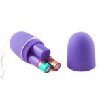 Vibra Bullet EGG SEM Fio 38 modos à Prova D'água Roxo - Imagem 4