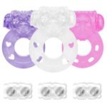 Anel Vibrador - Estimulador com Troca de Pilha - Roxo - Imagem 3